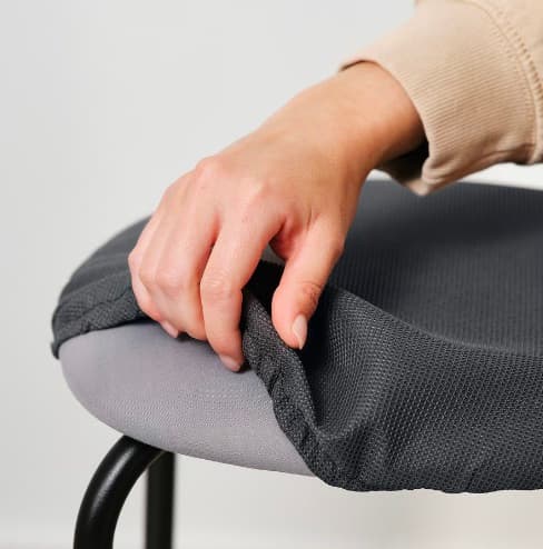 چهار پایه آیکیا، مدل GULTARP، مشکی، 45 سانتی متری — تصویر ۲