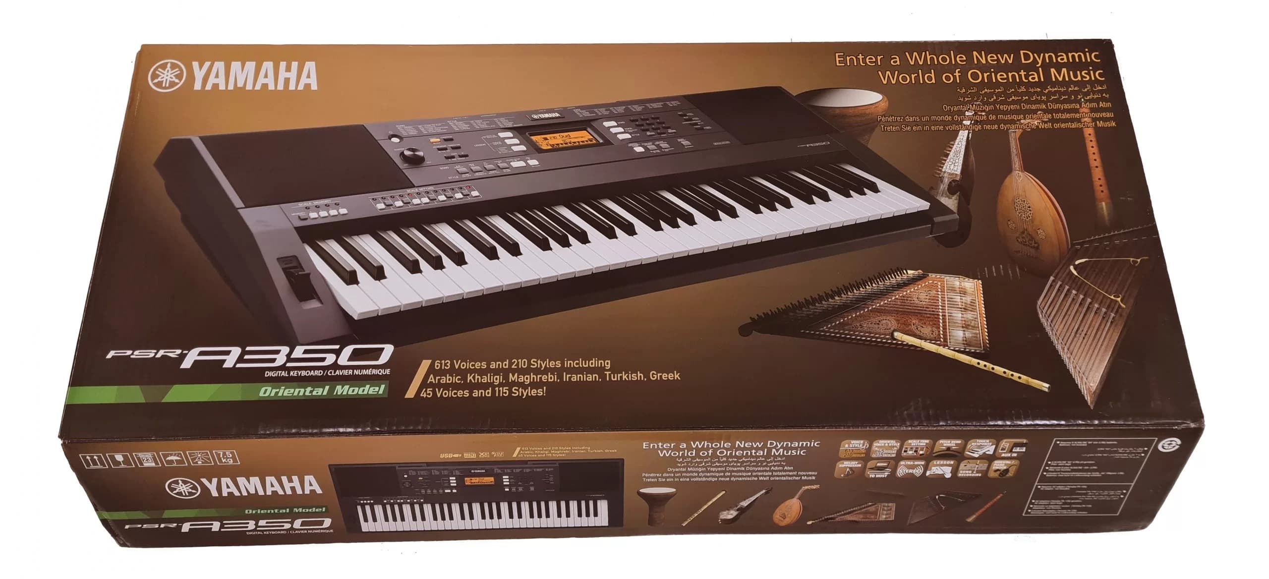 ارگ (کیبورد) یاماها مدل Yamaha PSR-A350 — تصویر ۳
