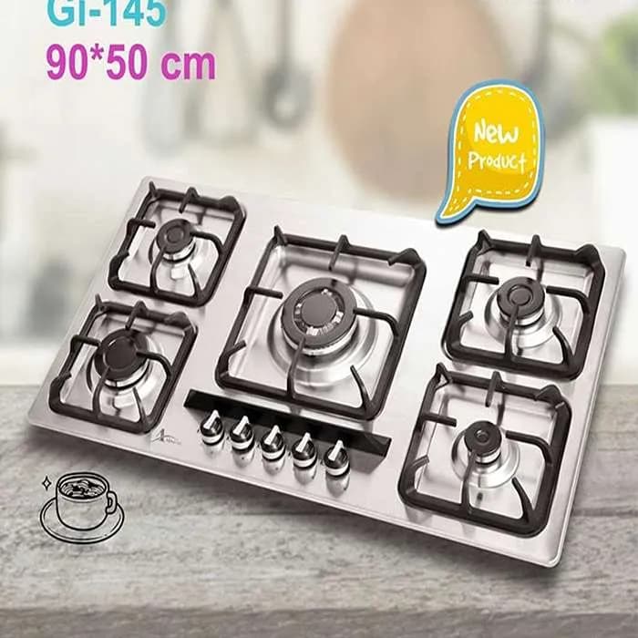 اجاق گاز صفحه ای استیل اخوان مدل Gi 145 — تصویر ۳