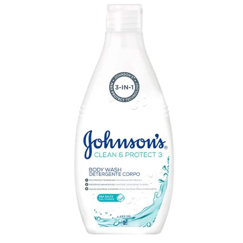 شامپو بدن جانسون مدل Clean & Protect 3