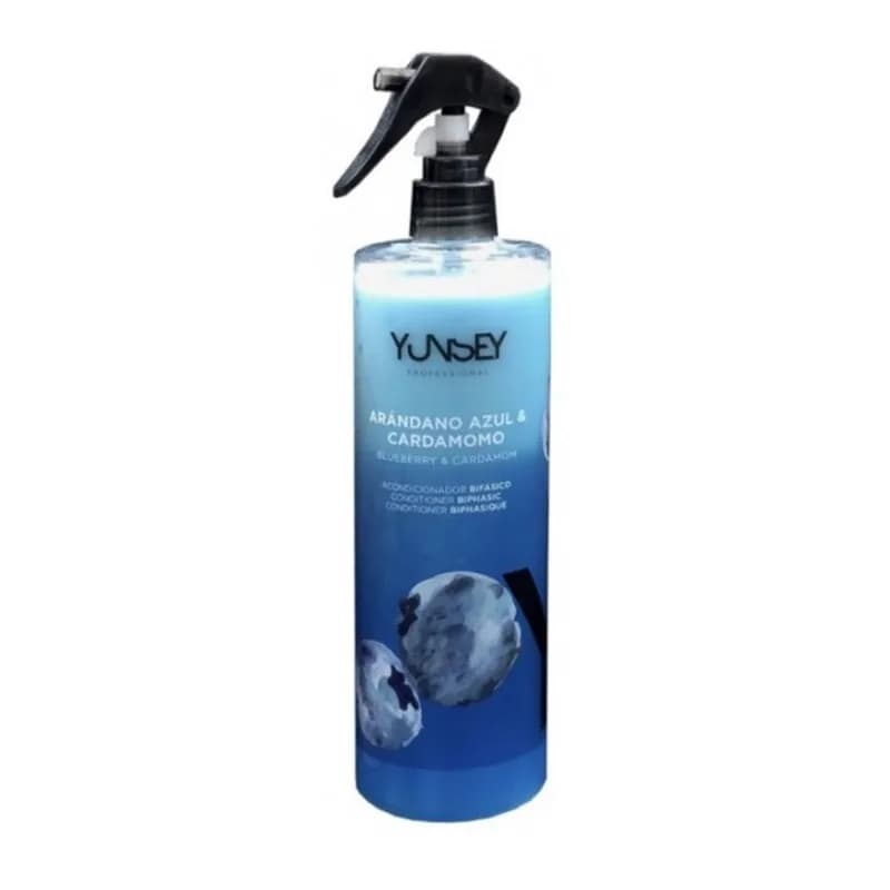 اسپری دوفاز مو یانسی مدل Blueberry & Cardamom