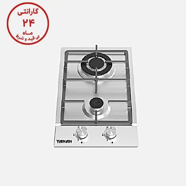 اجاق گاز صفحه ای KS232 استیل 2 شعله