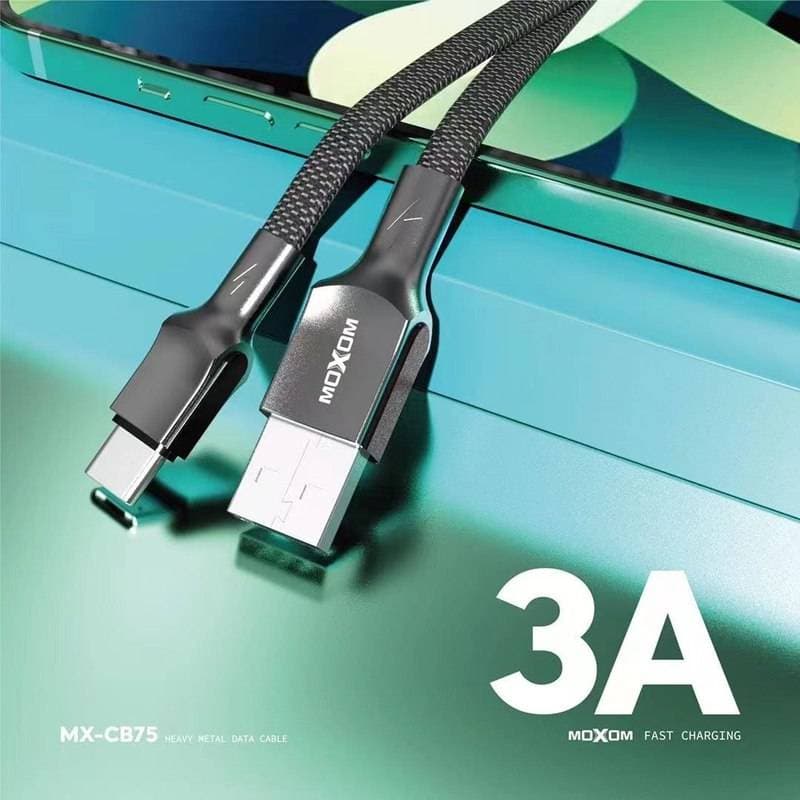کابل شارژ موکسوم مدل MX-CB75 طول 1 متر — تصویر ۲