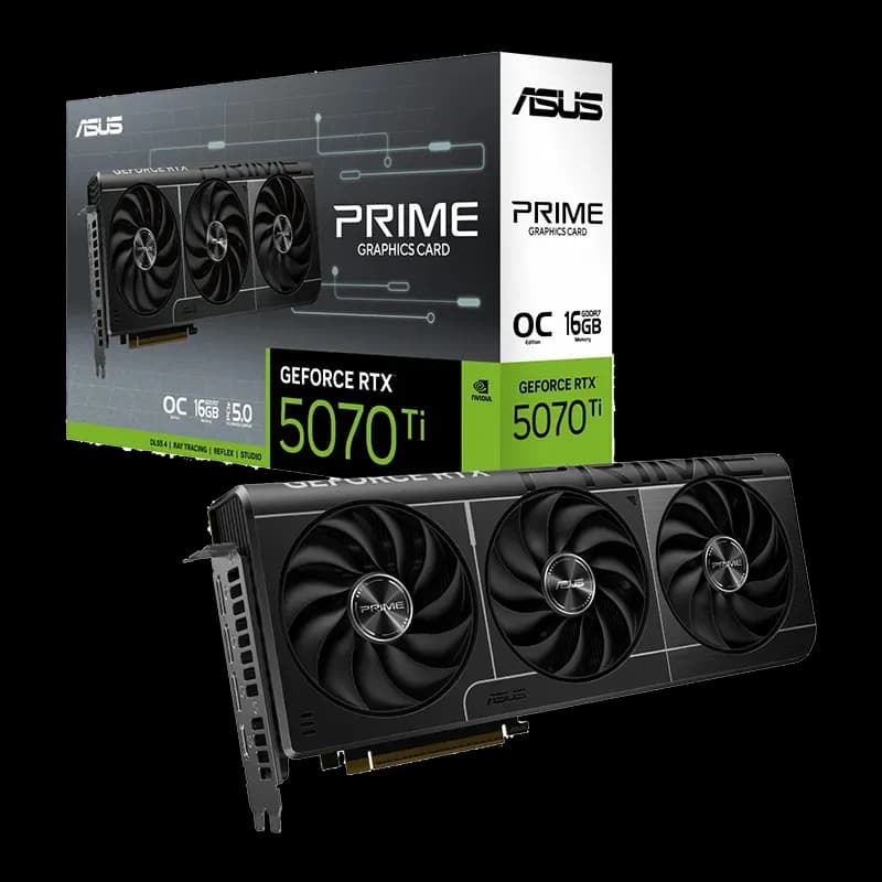کارت گرافیک ایسوس RTX 5070 PRIME OC 12GB