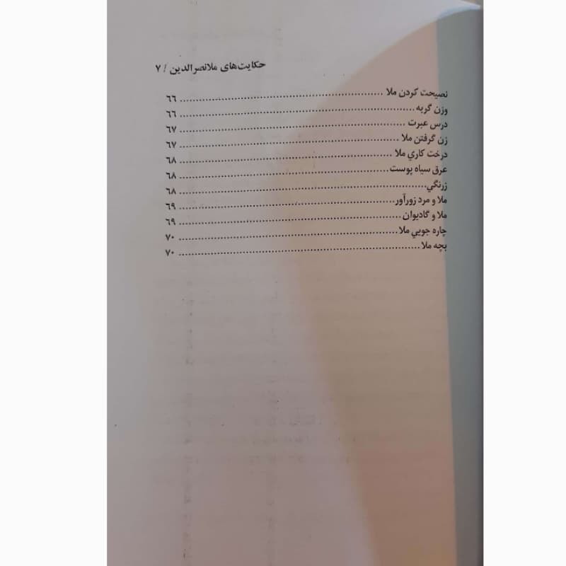 کتاب حکایت های ملانصرالدین اثر علی غلامی انتشارات معجزه علم — تصویر ۴