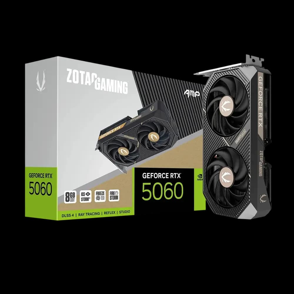 کارت گرافیک زوتک RTX 5060 ZOTAC GAMING AMP 8GB