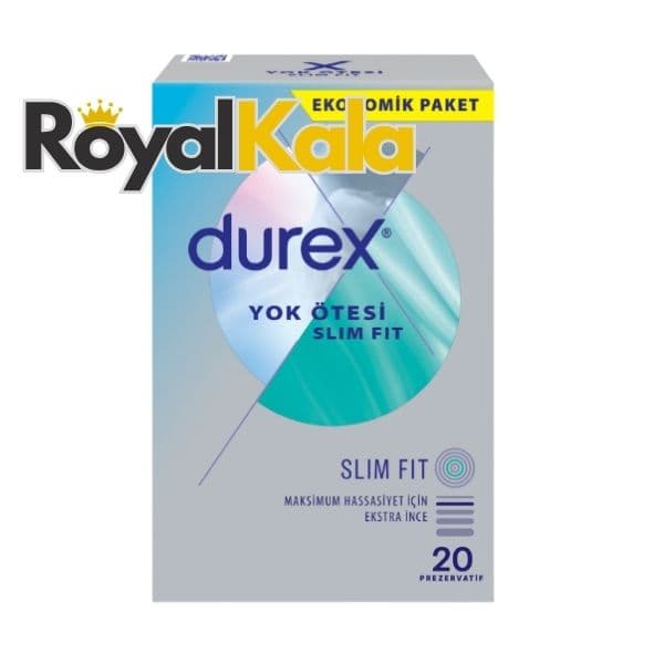 کاندوم دورکس بسیار نازک اسلیم فیت بسته 20 عددی Yok Otesi Slim Fit