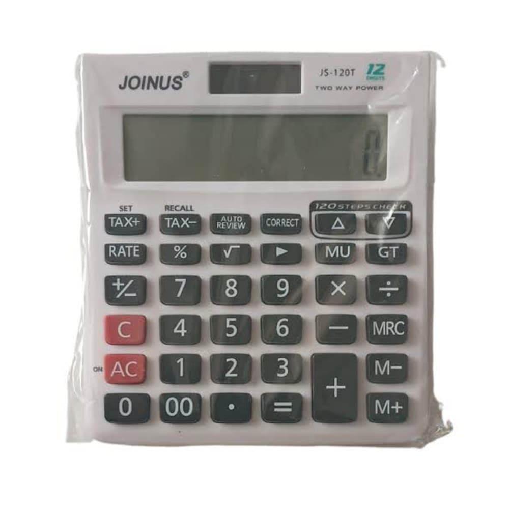 ماشین حساب رومیزی جوینوس Joinus مدل JS-120T — تصویر ۷