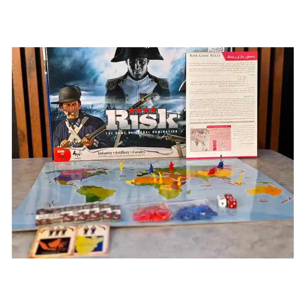 بازی فکری ریسک کلاسیک ( Risk ) فکرآوران — تصویر ۳
