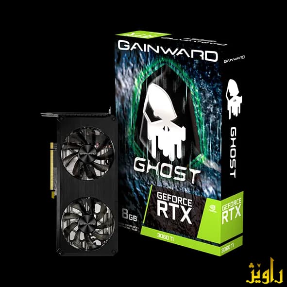 کارت گرافیک کارکرده GeForce RTX 3060Ti gainward Ghost