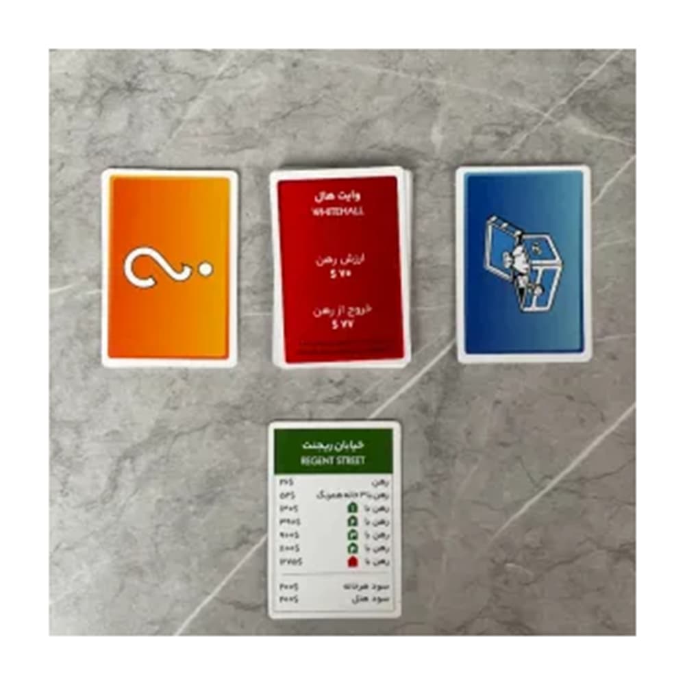 بازی مونوپولی حرفه ای هارد باکس(MONOPOLY) فکرآوران — تصویر ۸