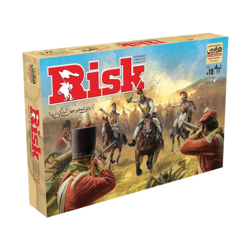 بازی فکری ریسک حرفه ای ( Risk ) فکرآوران