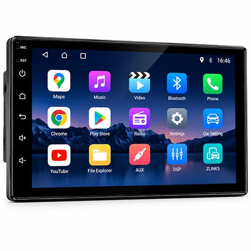 مانیتور اندروید خودرو 9 اینچ لمسی GPS دار با قابلیت CarPlay — تصویر ۷