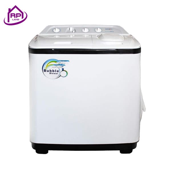 ماشین لباسشویی دوقلو پاکشوما 9.6 کیلویی مدل PWT-9619AJ — تصویر ۲
