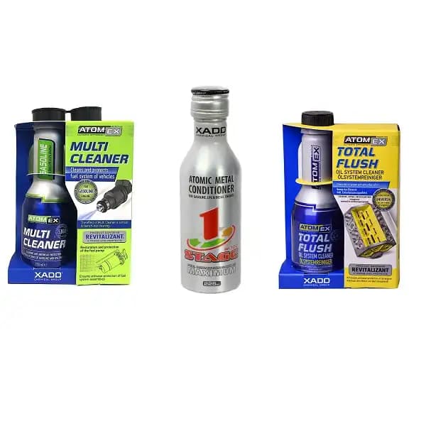 پکیج مکمل بنزین و روغن تمیزکننده و احیاگر خودرو زادو