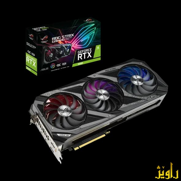 کارت گرافیک GeForce RTX 3090 ROG Strix 24G