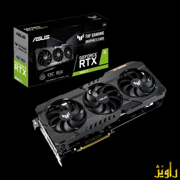 کارت گرافیک RTX 3060Ti ASUS TUF Gaming — تصویر ۲