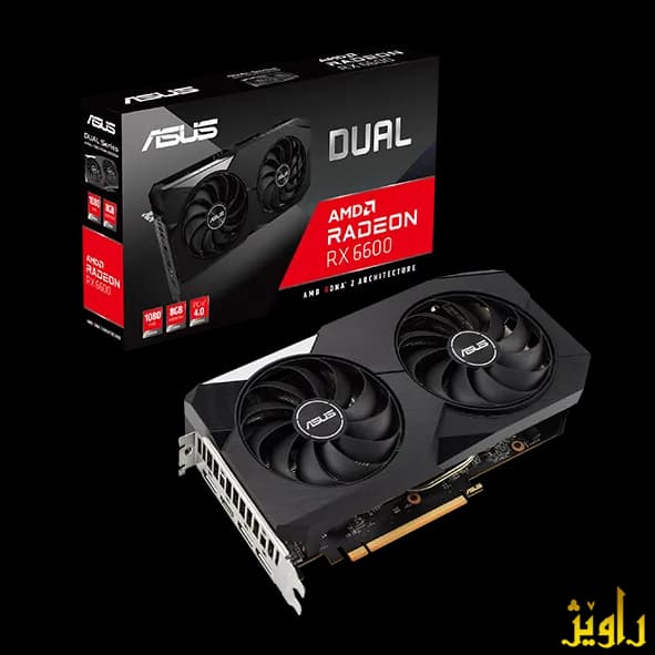 کارت گرافیک ASUS Dual Radeon RX 6600