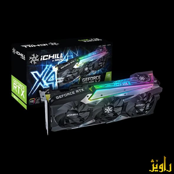کارت گرافیک INNO3D GEFORCE RTX 3080 ICHILL 4x — تصویر ۲