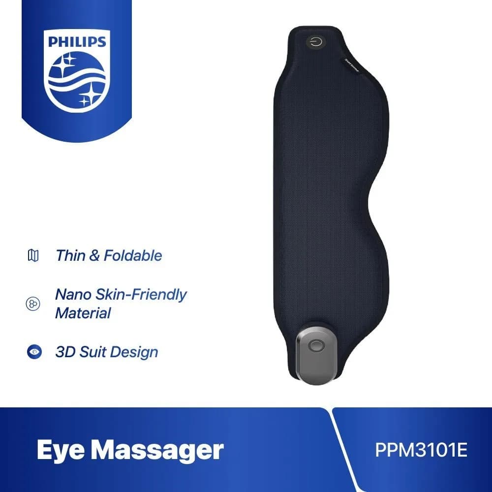 چشم بند و ماساژور چشم فیلیپس Philips PPM3101E Eye Mask Massager — تصویر ۹