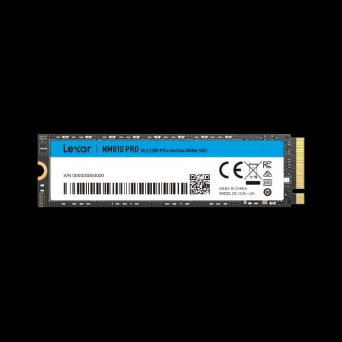 اس اس دی اینترنال لکسار مدل NM610PRO ظرفیت 500 گیگابایت — تصویر ۵