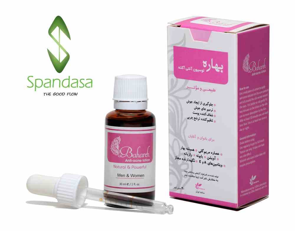 لوسیون ضد جوش و آنتی آکنه بهاره (30میلی‌لیتر)