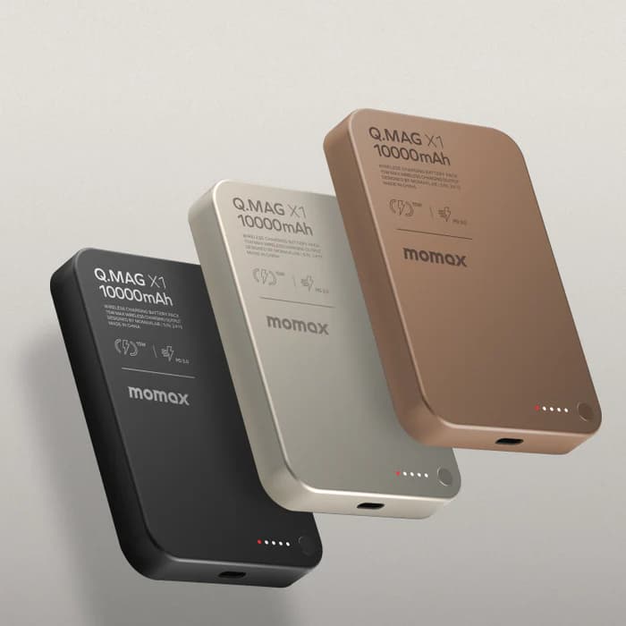 پاوربانک مومکس 15 وات 10000 میلیآمپر مدل Momax Q.Mag X1 IP117 — تصویر ۲
