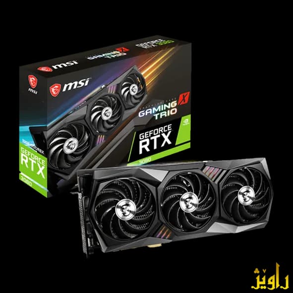 کارت گرافیک NVIDIA GEFORCE RTX 3080 GAMING X TRIO — تصویر ۵