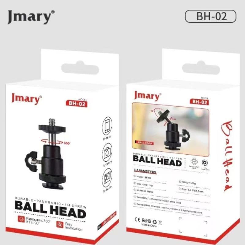 بال هد جیماری Jmary BH-02 Ball Head — تصویر ۵