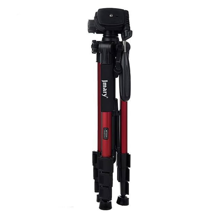 سه پایه دوربین جیماری (Jmary KP-2234 Camera Tripod (Red — تصویر ۲