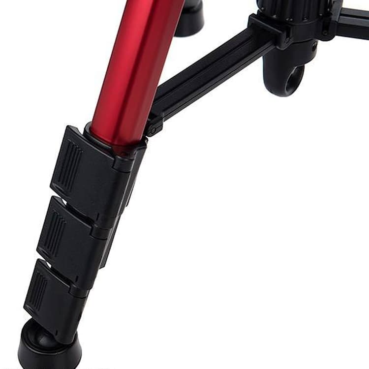 سه پایه دوربین جیماری (Jmary KP-2234 Camera Tripod (Red — تصویر ۴