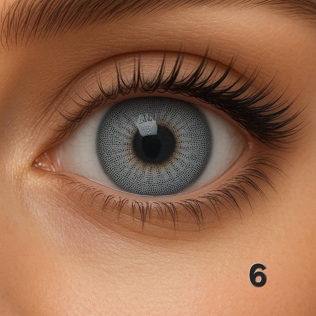 لنز رنگی چشم بیوتی رنگ شماره6