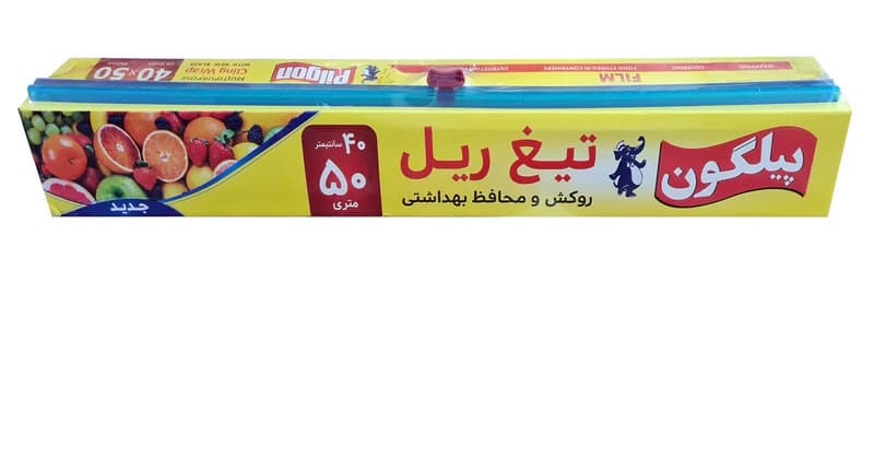 سلفون بسته بندی پیلگون ۵۰ متری مدل تیغ ریل
