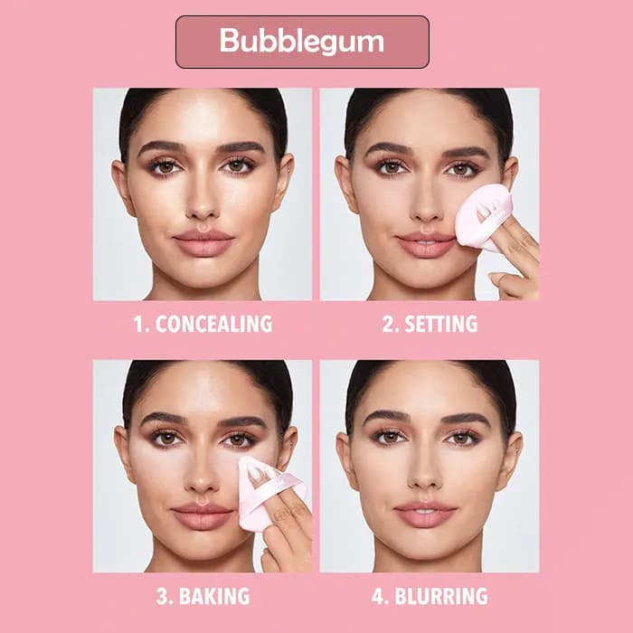 پودر فیکس دو منظوره شیگلم رنگ Bubblegum — تصویر ۶