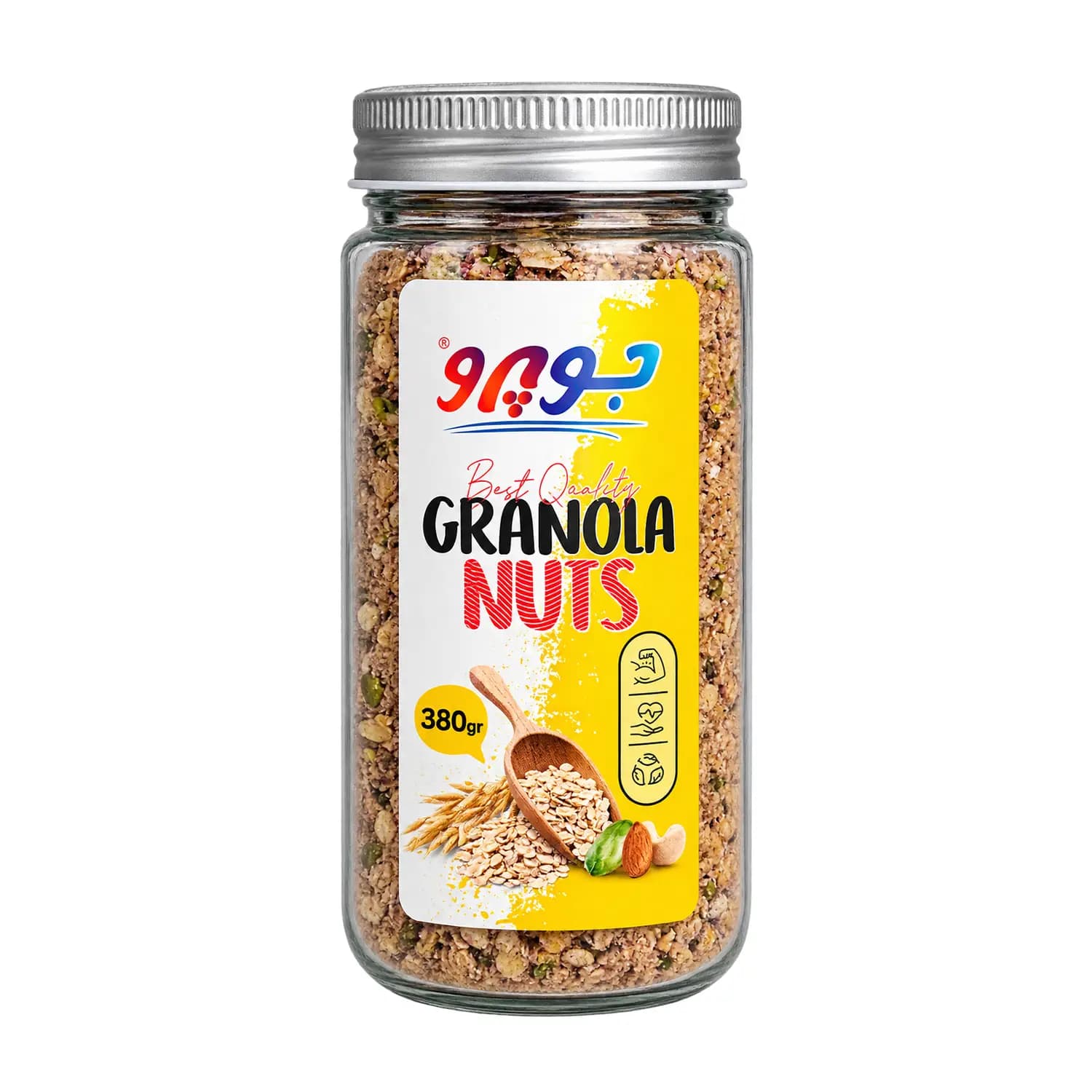 گرانولا آجیلی شیشهای