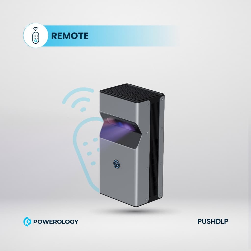 ویدئو پروژکتور DLP قابل حمل پاورولوژی Powerology 4K Ultra Short Throw DLP Projector PUSHDLP — تصویر ۳