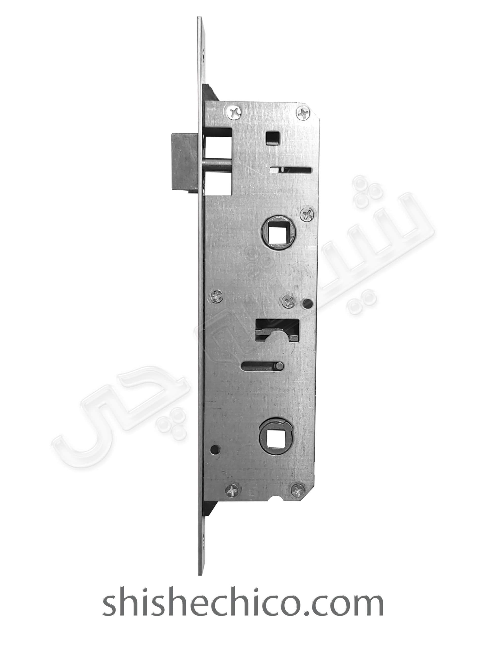 قفل در سرویسی UPVC دوجداره مدل NORM — تصویر ۲