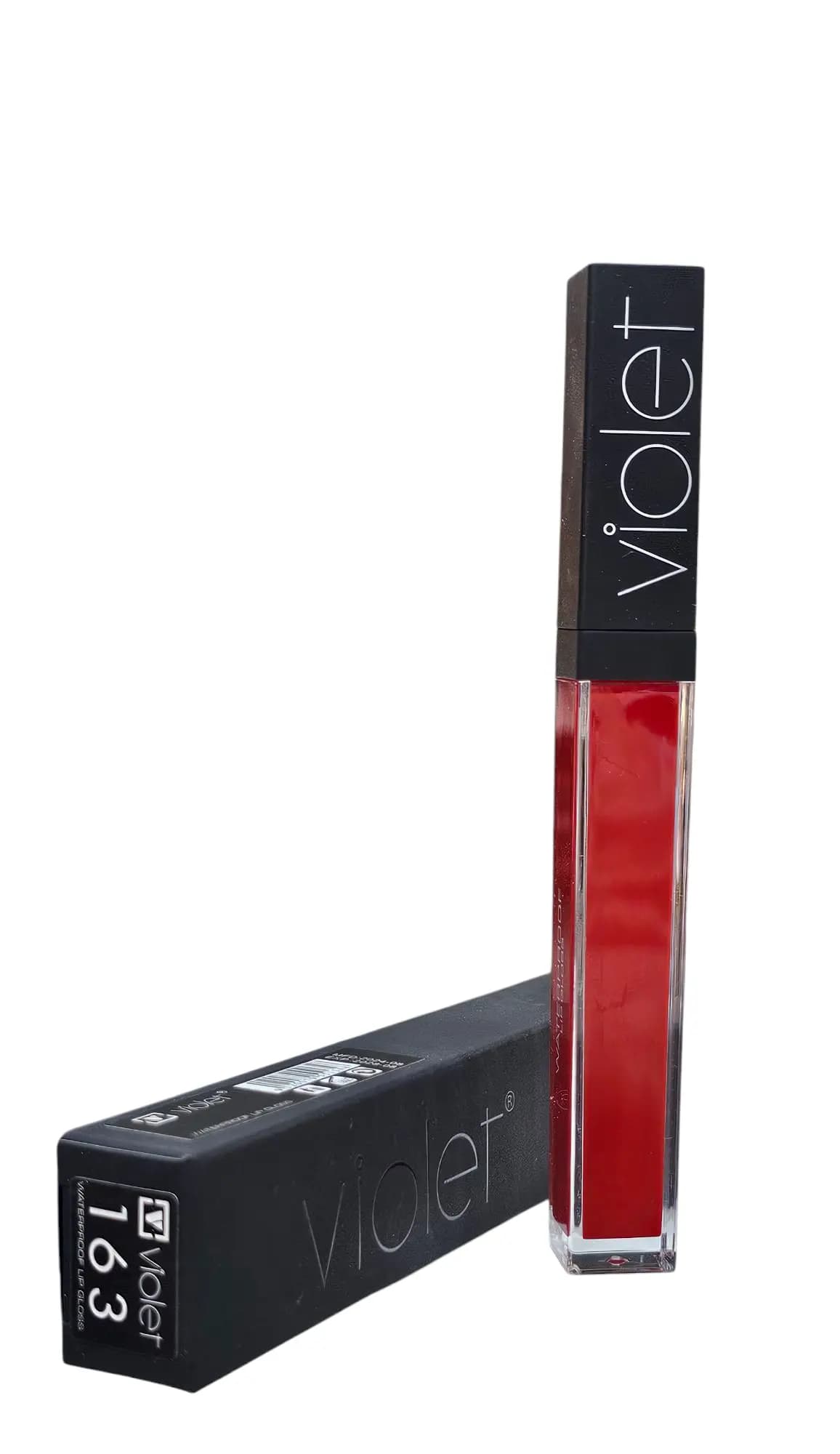 رژ لب مایع مخملی شماره 163 برند ویولت -VIOLET LIP GLOSS 163 — تصویر ۳