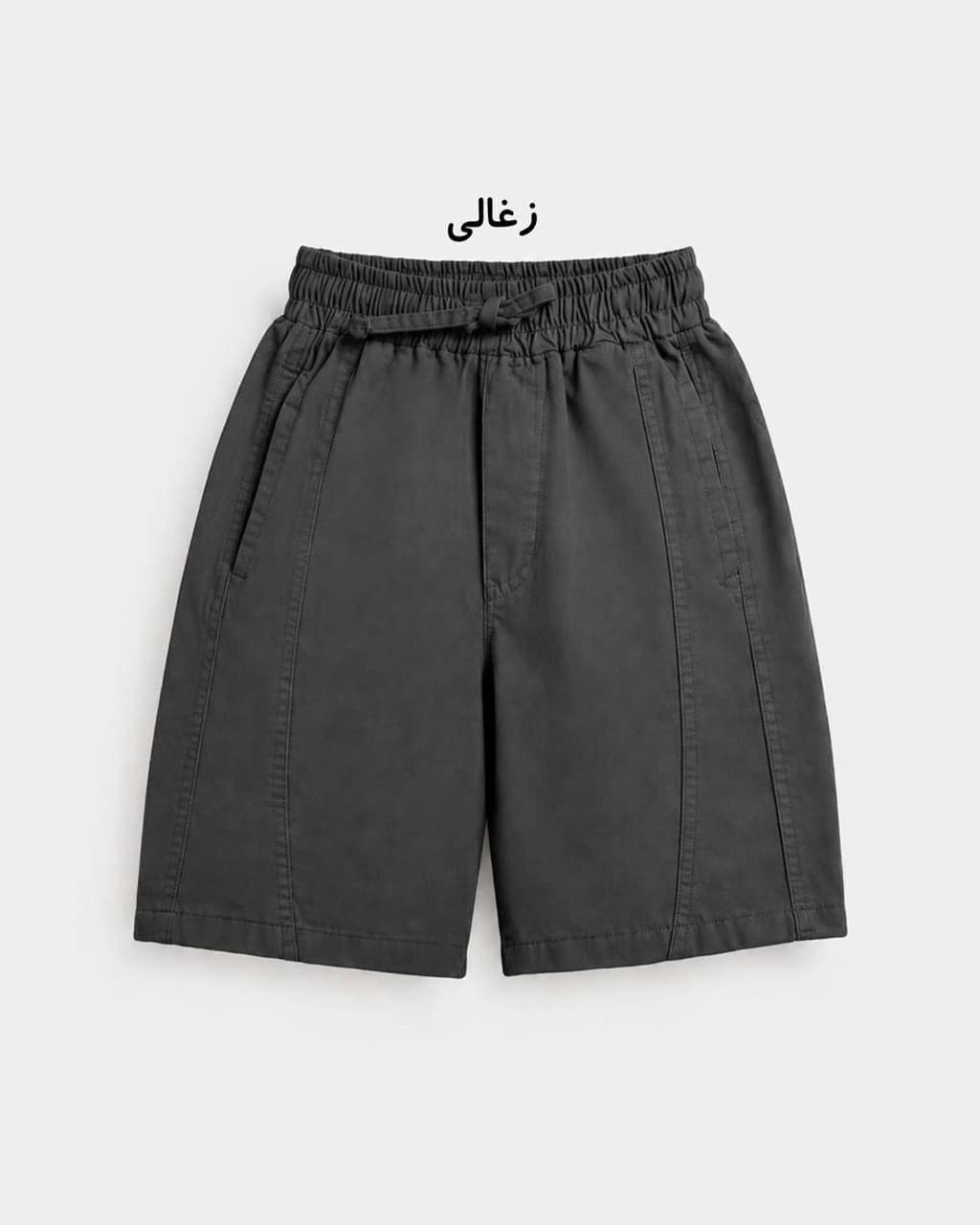 شلوارک کتان کمرکش(AKU) — تصویر ۷