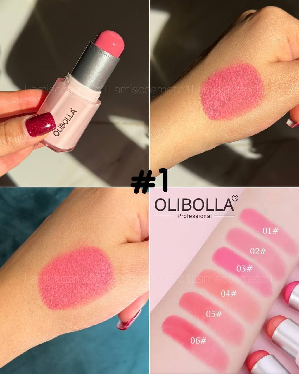 رژگونه استیکی کره ای اولیبولا olibolla — تصویر ۸