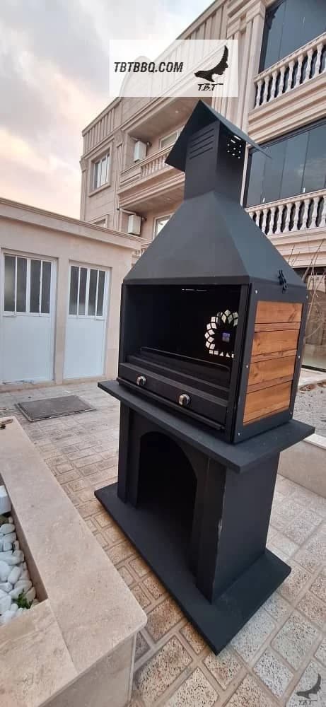 باربیکیو مدل کلبه