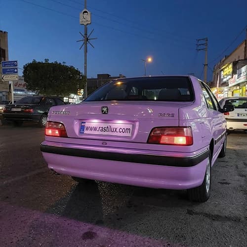 چراغ LED پلاک خودرو رنگ یخی جفت — تصویر ۳