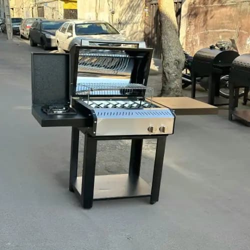 باربیکیو رویه استیل مدل s60 — تصویر ۲