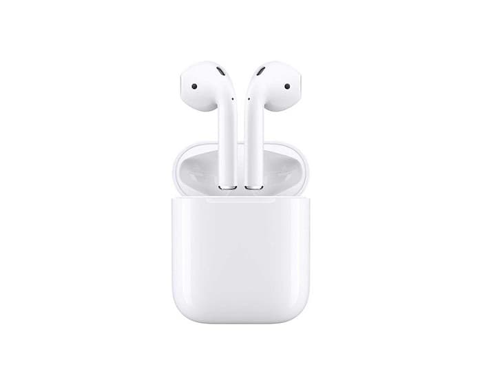 ایرپاد بی‌سیم بلوتوثی اپل اصلی همراه با محفظه شارژر AirPods 2nd generation with Charging Case 2019 (گارانتی شش‌ماهه)