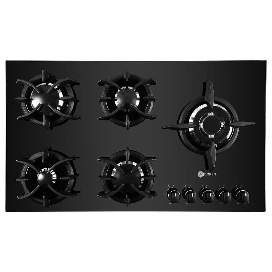 اجاق گاز شیشه ای درسا مدل DG2115-5R