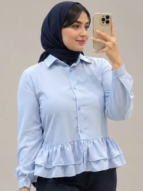شومیز زنانه و دخترانه ثریا — تصویر ۲
