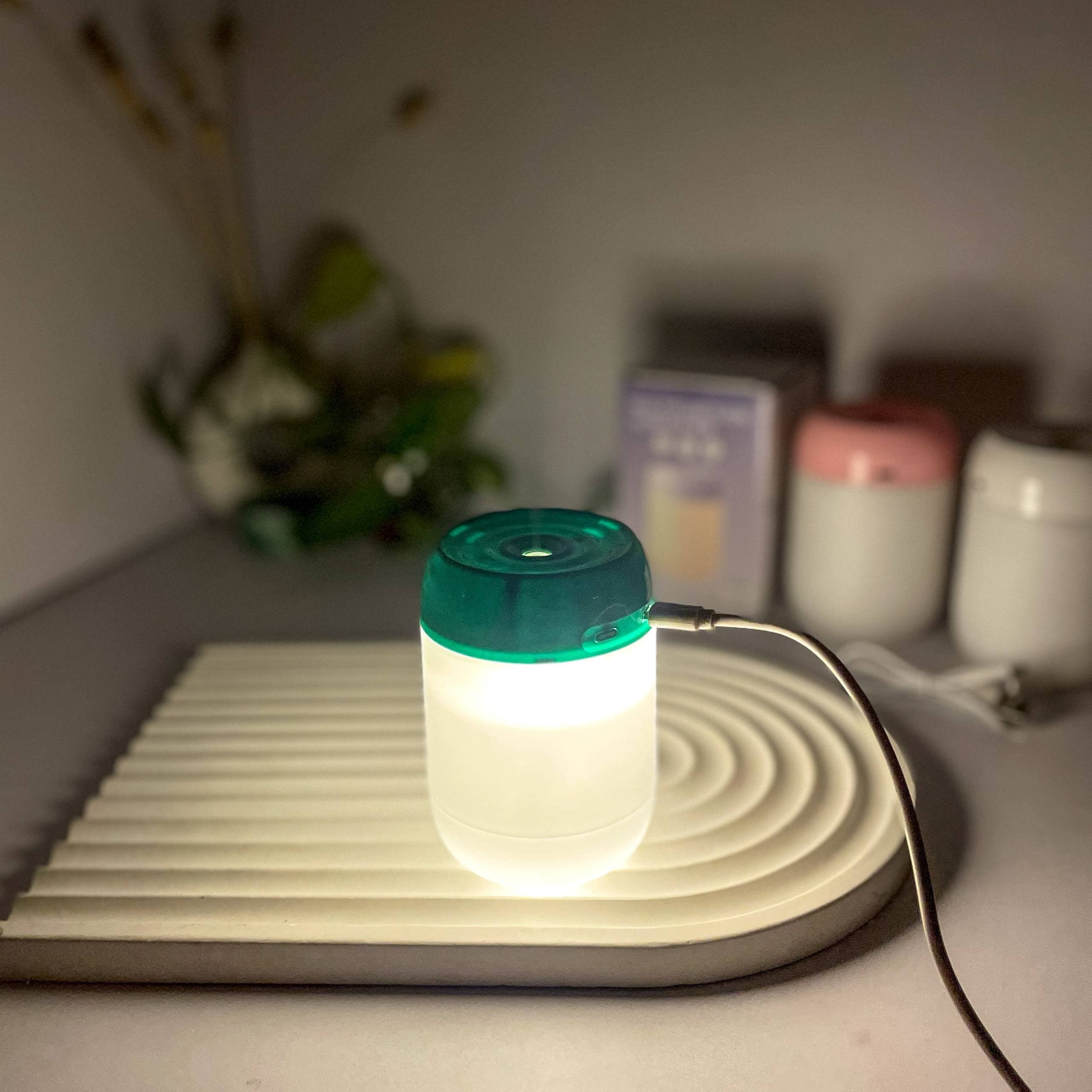 بخور سرد فانتزی رومیزی با چراغ خواب | Multifunction Humidifier — تصویر ۲
