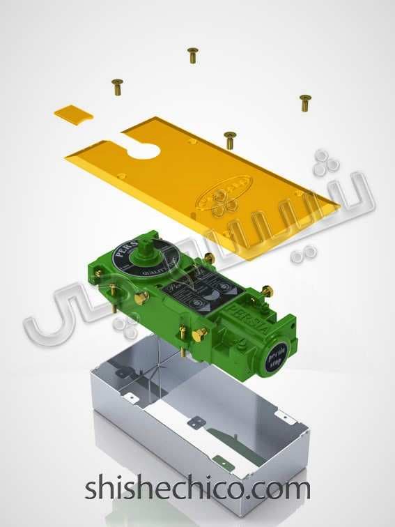 استوپ پرشیا DM60 قاب طلایی