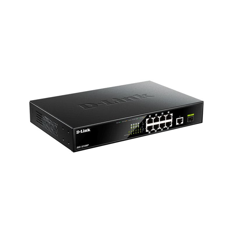 سوئیچ 10 پورت دی لینک مدل DGS-1010MP — تصویر ۲