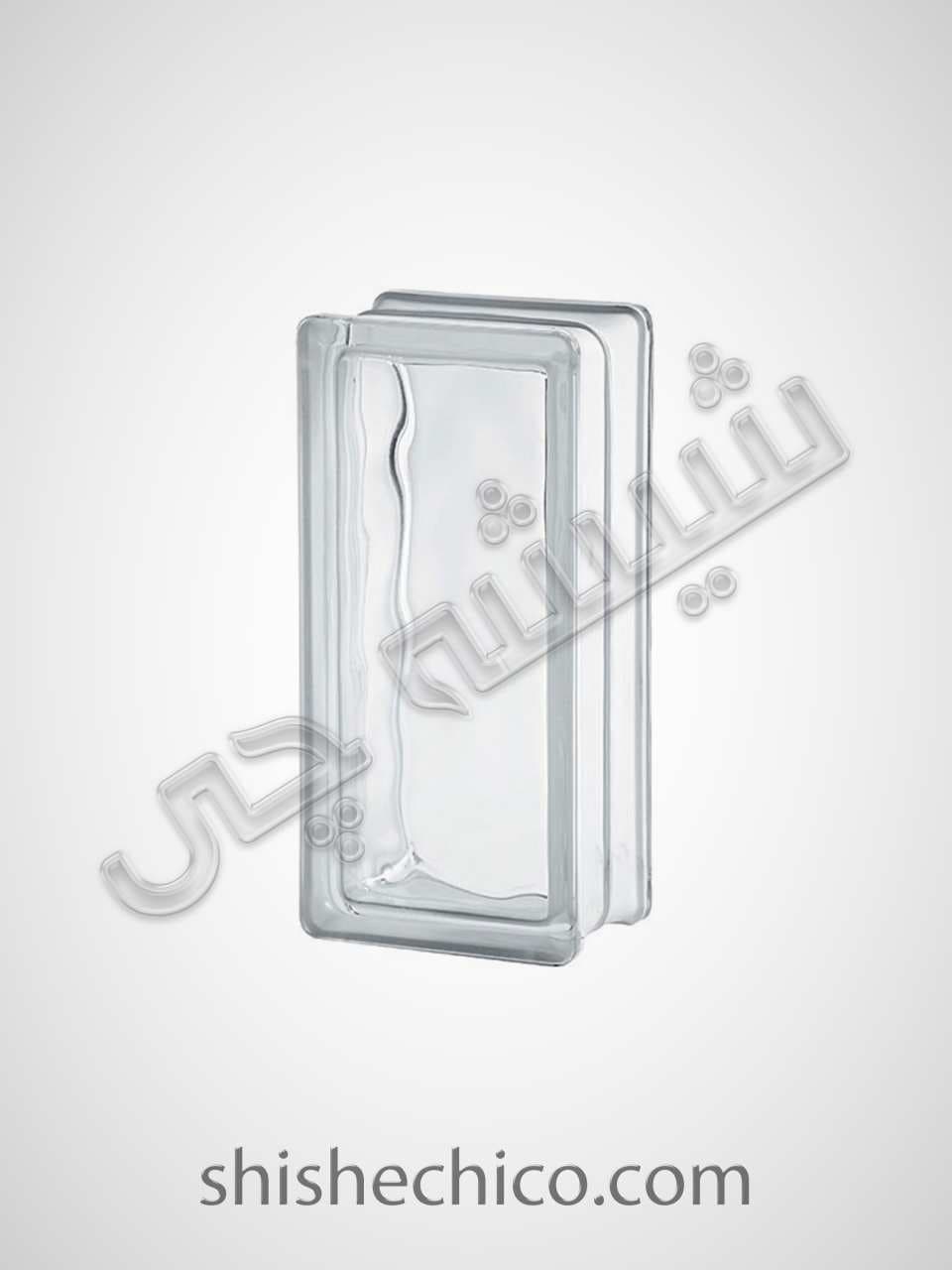 بلوک شیشه ای نیمه